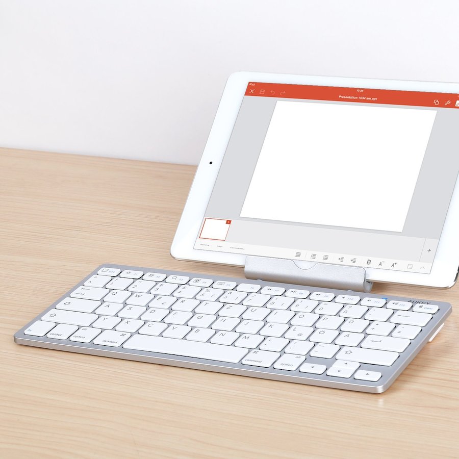 Tastatur mit Tablet