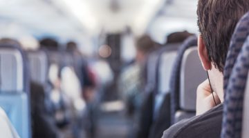 Bluetooth Kopfhörer im Flugzeug